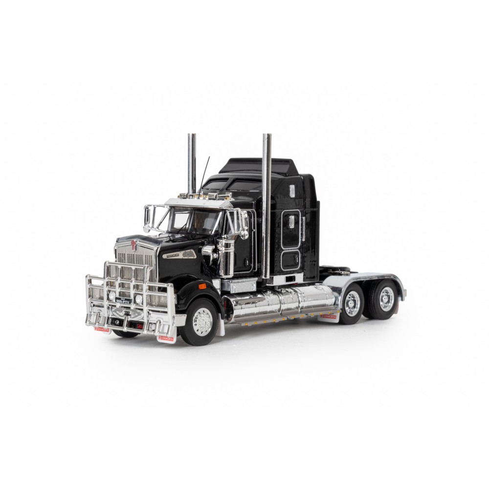 Drake Collectibles Z01640 AUSTRALIAN KENWORTH T909 PRIME MOVER TRUCK 6x4 Black - Scale 1:50