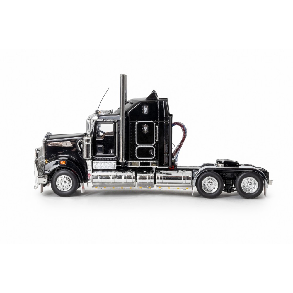 Drake Collectibles Z01640 AUSTRALIAN KENWORTH T909 PRIME MOVER TRUCK 6x4 Black - Scale 1:50