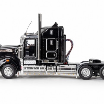 Drake Collectibles Z01640 AUSTRALIAN KENWORTH T909 PRIME MOVER TRUCK 6x4 Black - Scale 1:50