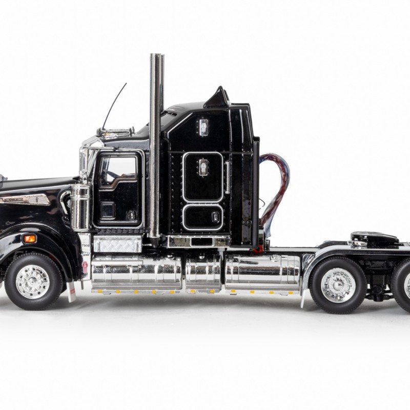 Drake Collectibles Z01640 AUSTRALIAN KENWORTH T909 PRIME MOVER TRUCK 6x4 Black - Scale 1:50