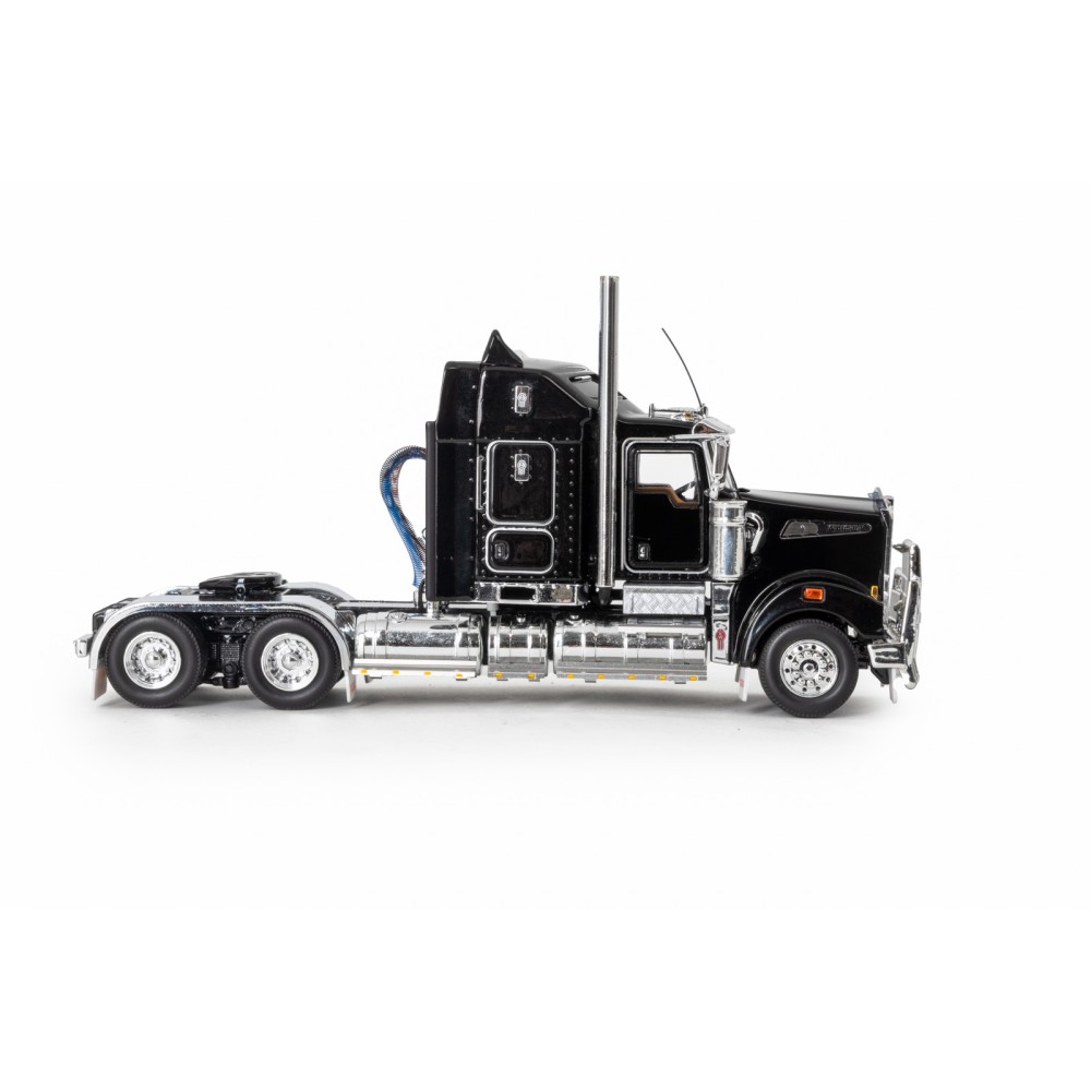 Drake Collectibles Z01640 AUSTRALIAN KENWORTH T909 PRIME MOVER TRUCK 6x4 Black - Scale 1:50