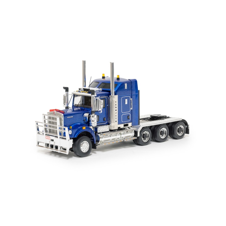 Drake Collectibles Z01647 - Australian Kenworth C509 Tri Drive Prime Mover Metallic Blue - Scale 1:50