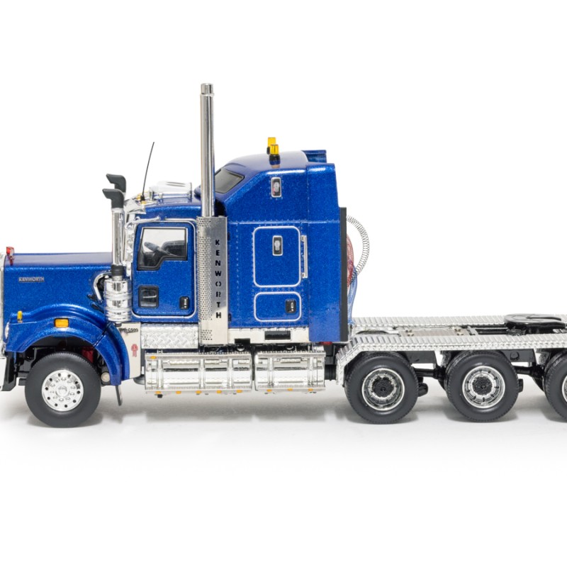 Drake Collectibles Z01647 - Australian Kenworth C509 Tri Drive Prime Mover Metallic Blue - Scale 1:50
