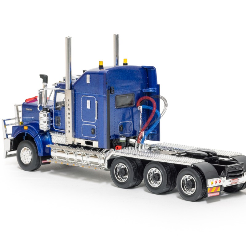 Drake Collectibles Z01647 - Australian Kenworth C509 Tri Drive Prime Mover Metallic Blue - Scale 1:50