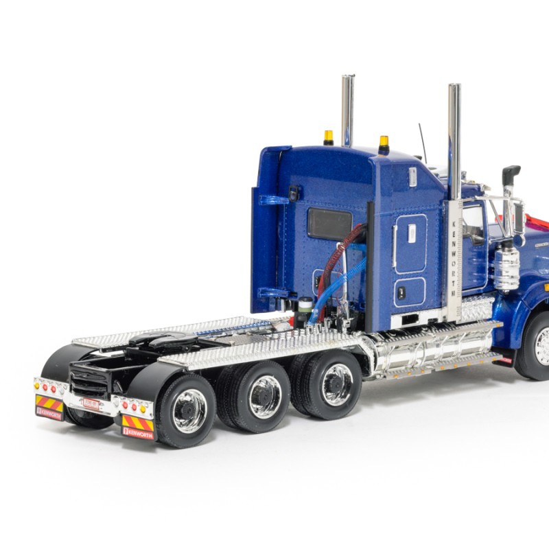 Drake Collectibles Z01647 - Australian Kenworth C509 Tri Drive Prime Mover Metallic Blue - Scale 1:50
