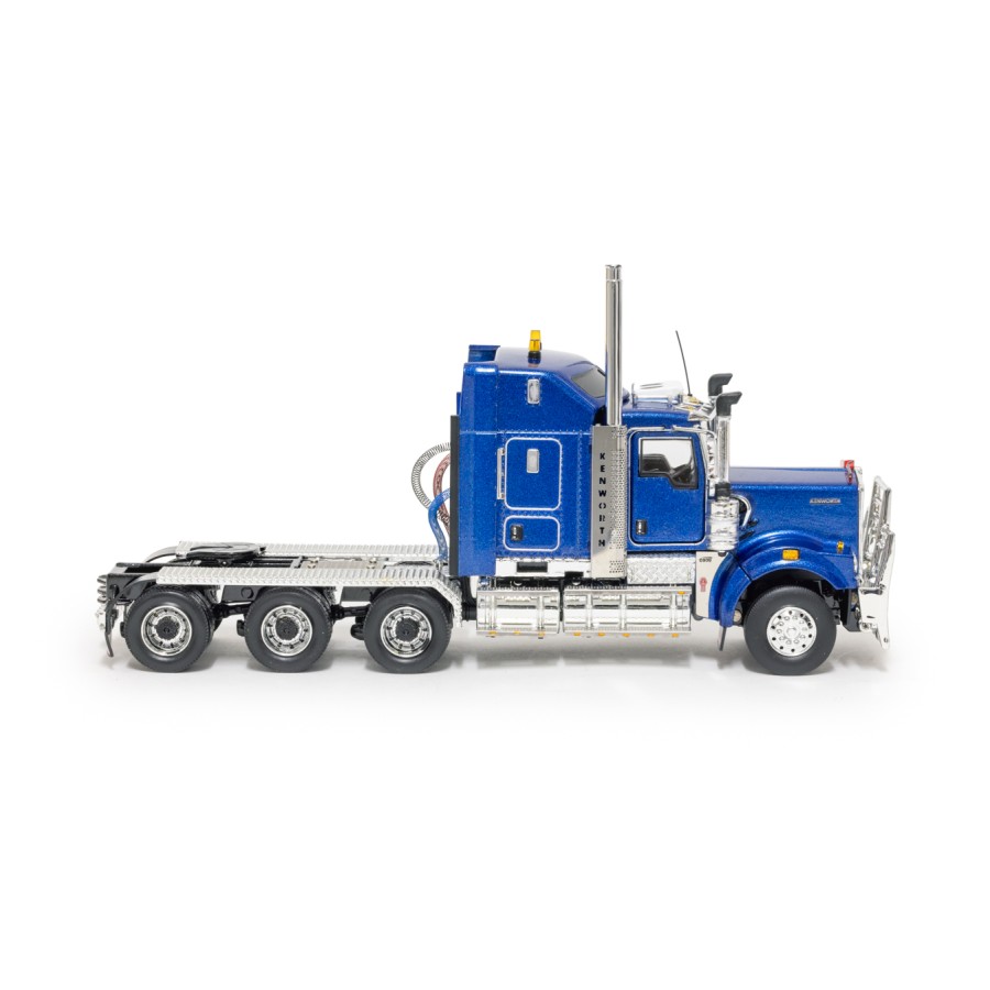 Drake Collectibles Z01647 - Australian Kenworth C509 Tri Drive Prime Mover Metallic Blue - Scale 1:50