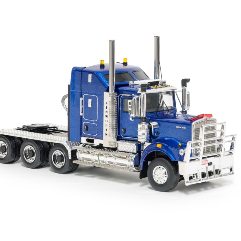 Drake Collectibles Z01647 - Australian Kenworth C509 Tri Drive Prime Mover Metallic Blue - Scale 1:50