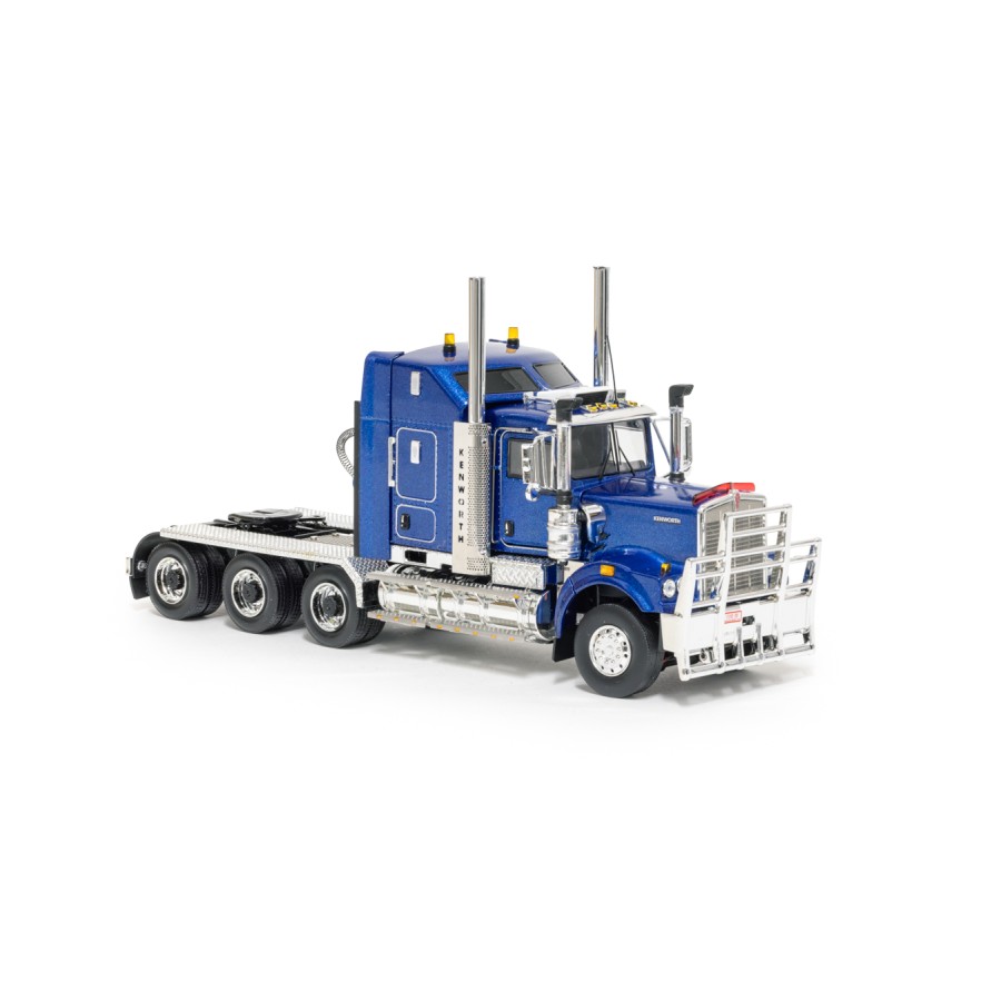 Drake Collectibles Z01647 - Australian Kenworth C509 Tri Drive Prime Mover Metallic Blue - Scale 1:50