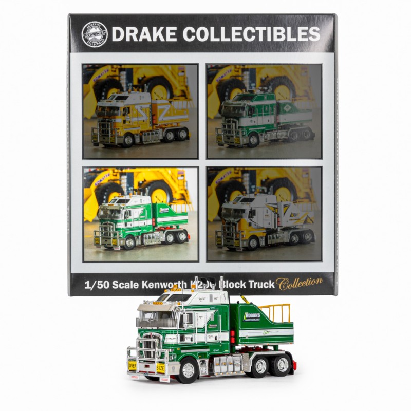 Drake Collectibles ZBT0002 - Kenworth K200 2.8 Block Truck Set Hogans Heavy Haulage - Scale 1:50