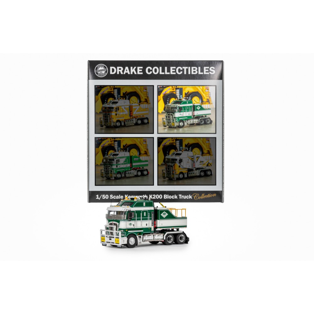 Drake Collectibles ZBT0004 - Kenworth K200 2.8 Block Truck Set Hi-Quality Group - Scale 1:50