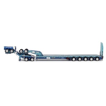 Drake Collectibles ZT09337 AUSTRALIAN Drake 5x8 Swingwing Drop Deck Trailer and 2x8 Dolly Mactrans Heavy Haulage - Scale 1:50