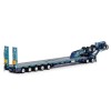 Drake Collectibles ZT09337 AUSTRALIAN Drake 5x8 Swingwing Drop Deck Trailer and 2x8 Dolly Mactrans Heavy Haulage - Scale 1:50