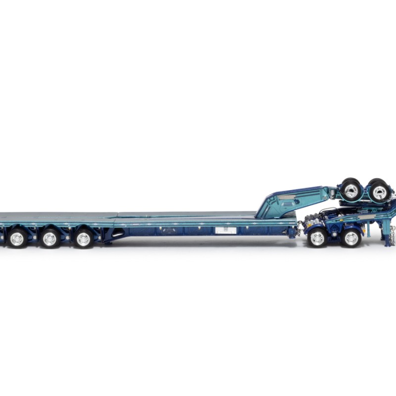 Drake Collectibles ZT09337 AUSTRALIAN Drake 5x8 Swingwing Drop Deck Trailer and 2x8 Dolly Mactrans Heavy Haulage - Scale 1:50