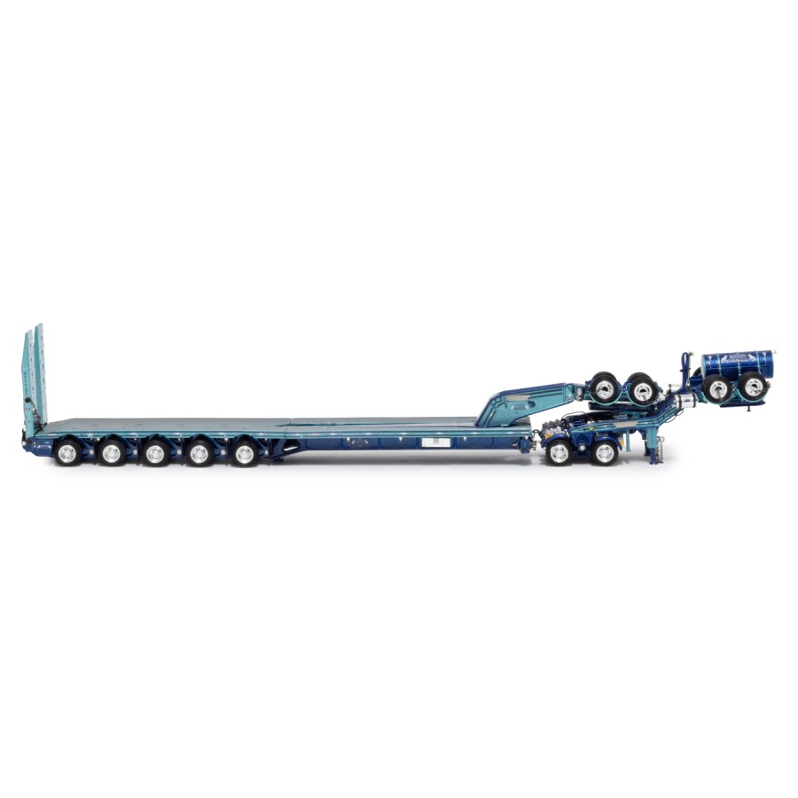 Drake Collectibles ZT09337 AUSTRALIAN Drake 5x8 Swingwing Drop Deck Trailer and 2x8 Dolly Mactrans Heavy Haulage - Scale 1:50