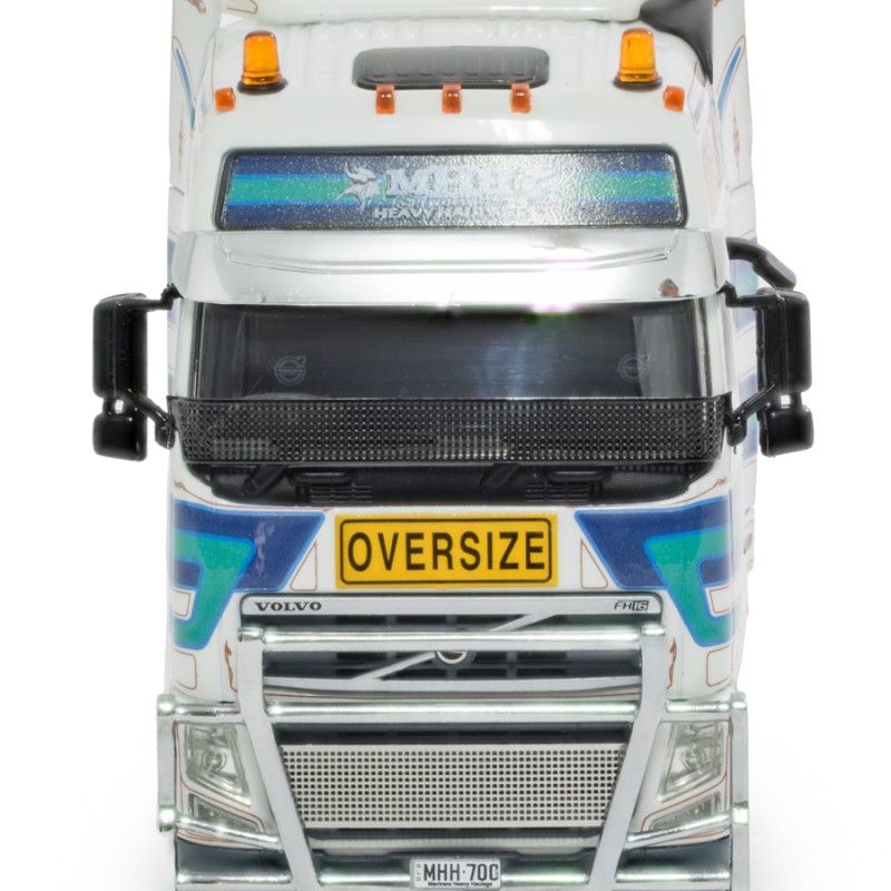 Drake Z01649 Australian Volvo FH4 Globetrotter 6x4 Truck Mactrans Euro Warrior 2 - Scale 1:50
