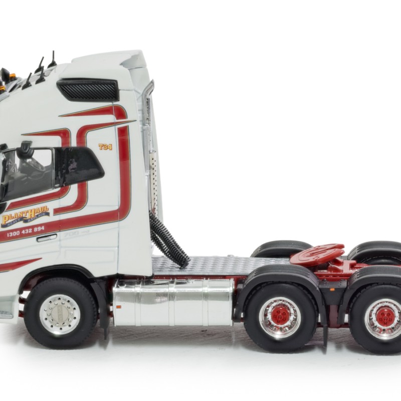 Drake Z01653 Australian Volvo FH4 Globetrotter 6x4 Truck Plant Haul - Scale 1:50