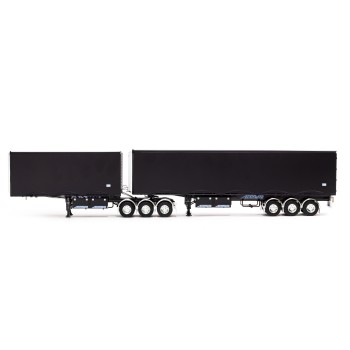 Drake ZT09279 - Australian Freighter Eziliner B Double Set Black / Black - Scale 1:50