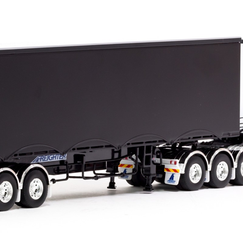 Drake ZT09279 - Australian MaxiTRANS Eziliner B Double Set Black / Black - Scale 1:50