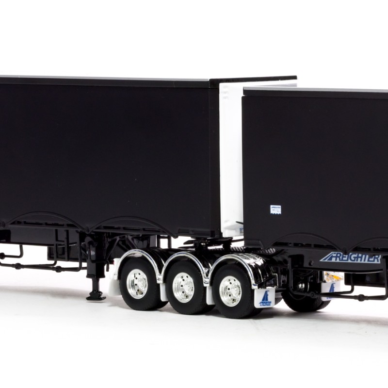 Drake ZT09279 - Australian MaxiTRANS Eziliner B Double Set Black / Black - Scale 1:50