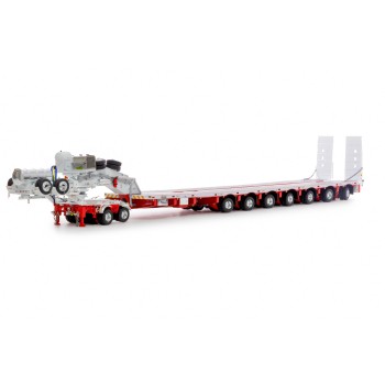 Drake ZT09316 AUSTRALIAN  Drake 7x8 Steerable Trailer with 2x8 Dolly Bowers Heavy Haulage - Scale 1:50