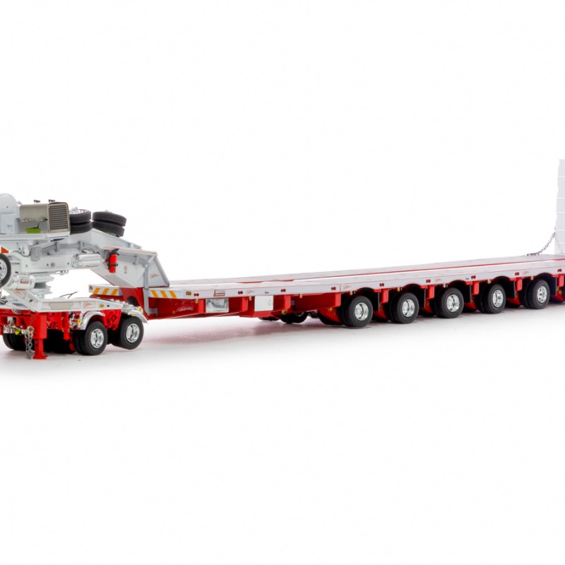 Drake ZT09316 AUSTRALIAN  Drake 7x8 Steerable Trailer with 2x8 Dolly Bowers Heavy Haulage - Scale 1:50