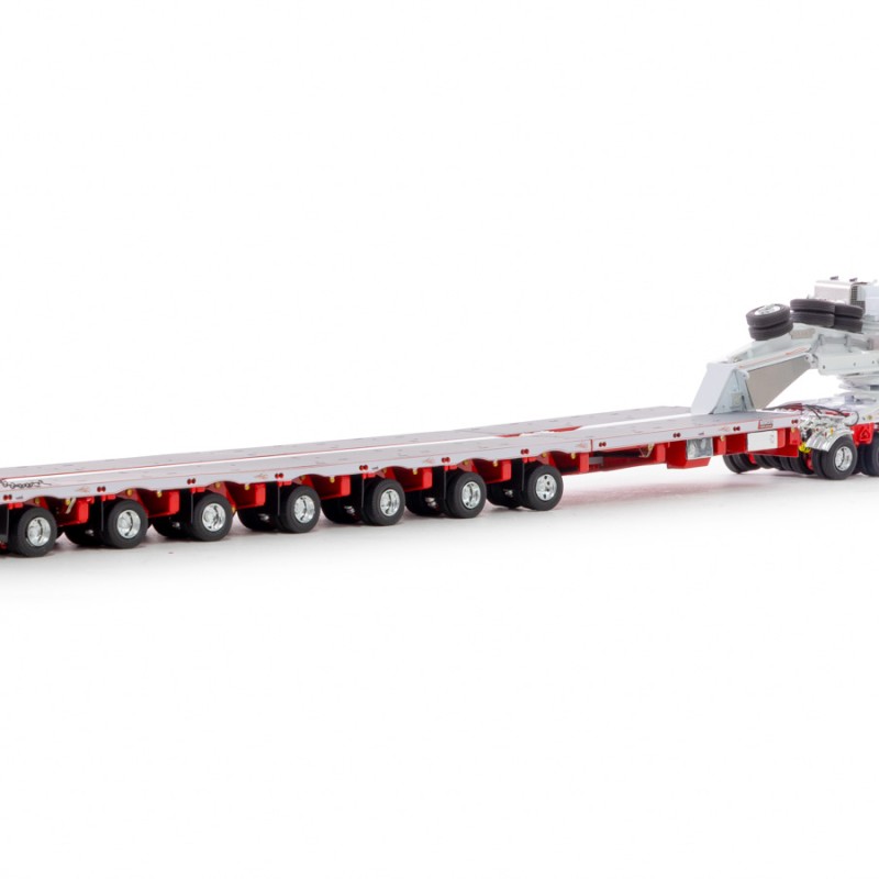 Drake ZT09316 AUSTRALIAN  Drake 7x8 Steerable Trailer with 2x8 Dolly Bowers Heavy Haulage - Scale 1:50