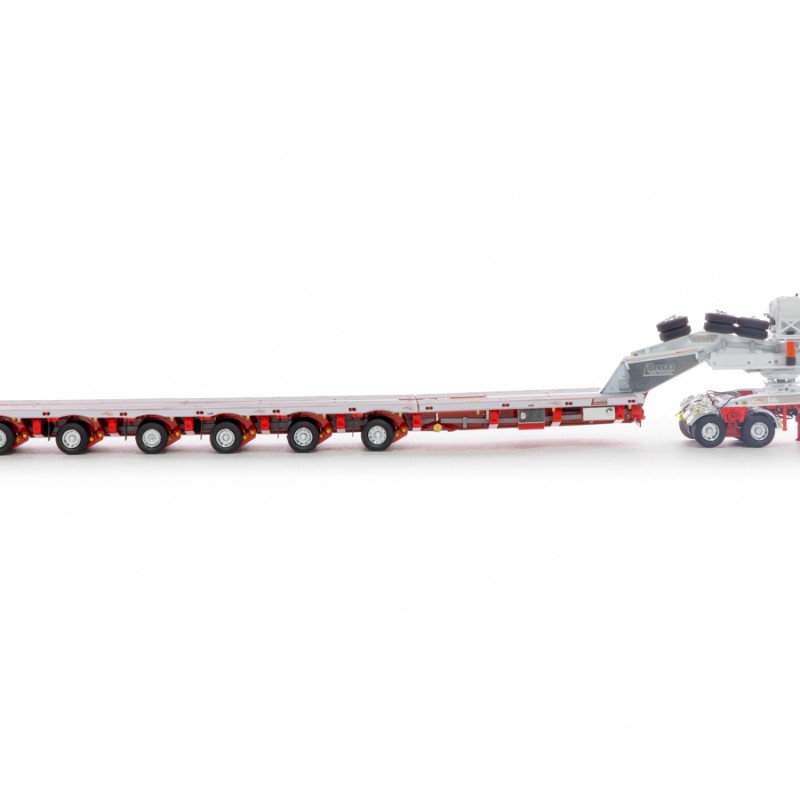 Drake ZT09316 AUSTRALIAN  Drake 7x8 Steerable Trailer with 2x8 Dolly Bowers Heavy Haulage - Scale 1:50