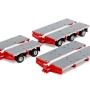 Drake ZT09316A AUSTRALIAN Steerable Trailer 2x8 3x8 Clip Trailer Accessory Kit Bower Heavy Haulage - Scale 1:50
