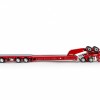 Drake ZT09340 AUSTRALIAN Drake 4x8 Swingwing Drop Deck Trailer and 2x8 Dolly Rosso Red Heavy Haulage - Scale 1:50