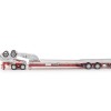 Drake ZT09347 Drake 4x8 Swingwing Gooseneck Drop Deck Trailer & 2x8 Dolly Bowers 10th Anniversary - Scale 1:50 