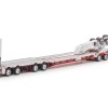 Drake ZT09347 Drake 4x8 Swingwing Gooseneck Drop Deck Trailer & 2x8 Dolly Bowers 10th Anniversary - Scale 1:50 