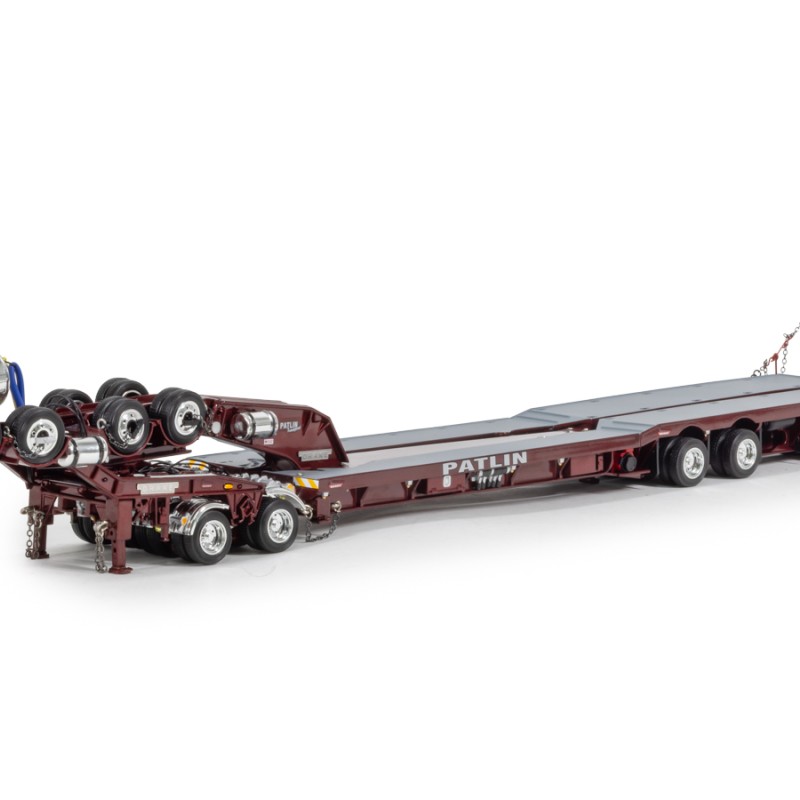 Drake ZT09348 AUSTRALIAN Drake 4x8 Swingwing Drop Deck Trailer and 2x8 Dolly Patlin Transport - Scale 1:50