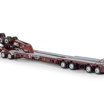 Drake ZT09348 AUSTRALIAN Drake 4x8 Swingwing Drop Deck Trailer and 2x8 Dolly Patlin Transport - Scale 1:50