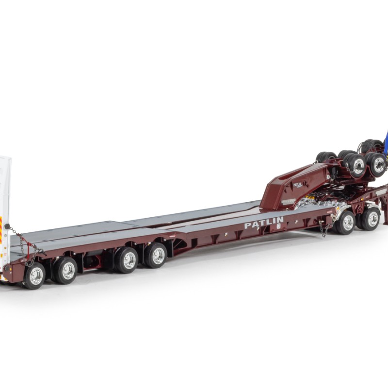 Drake ZT09348 AUSTRALIAN Drake 4x8 Swingwing Drop Deck Trailer and 2x8 Dolly Patlin Transport - Scale 1:50