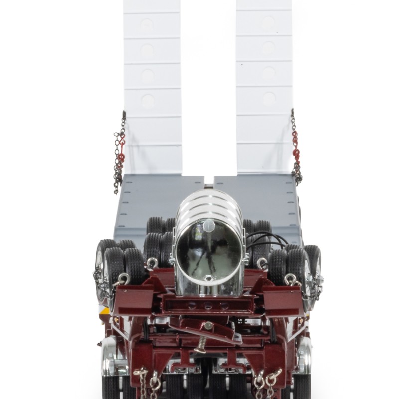 Drake ZT09348 AUSTRALIAN Drake 4x8 Swingwing Drop Deck Trailer and 2x8 Dolly Patlin Transport - Scale 1:50