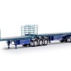 Drake ZT09356 AUSTRALIAN Maxitrans Freighter B Double Flat Top Trailer Set Mactrans - Scale 1:50