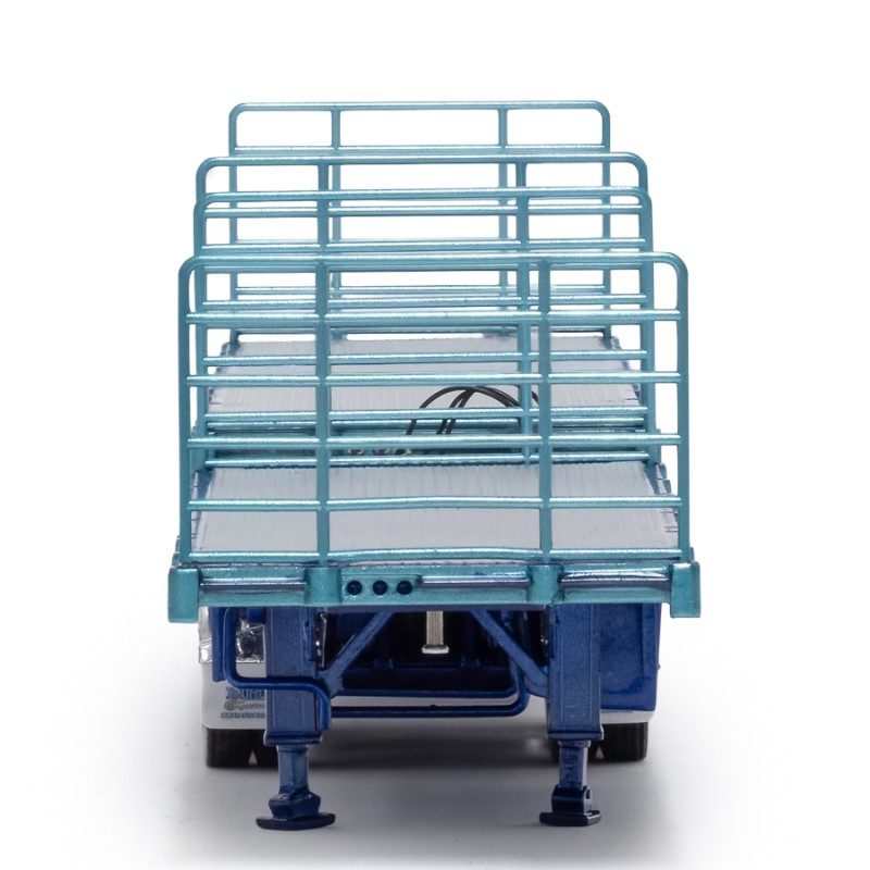 Drake ZT09356 AUSTRALIAN Maxitrans Freighter B Double Flat Top Trailer Set Mactrans - Scale 1:50