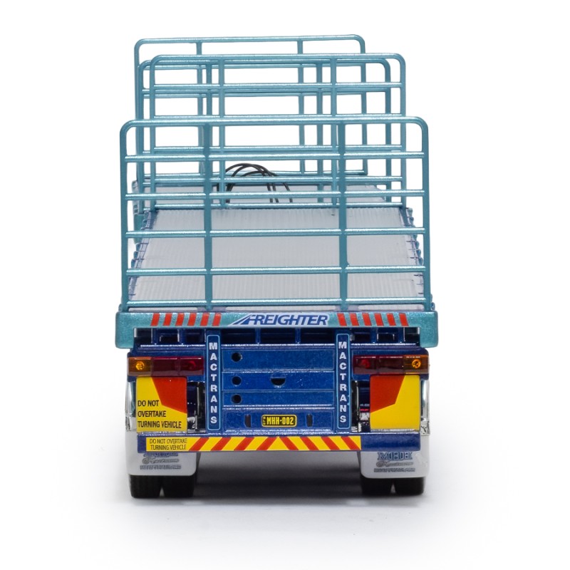 Drake ZT09356 AUSTRALIAN Maxitrans Freighter B Double Flat Top Trailer Set Mactrans - Scale 1:50