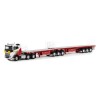WSI 01-3910 – Volvo FH4 6x4 Prime Mover with B-Double Trailer – Borger Cranes - Scale 1:50