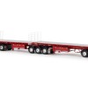 WSI 01-3910 – Volvo FH4 6x4 Prime Mover with B-Double Trailer – Borger Cranes - Scale 1:50