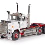 Drake Collectibles Z01681 - Mack Superliner Day Cab 6x4 Prime Mover Series 1 White Red - Scale 1:50