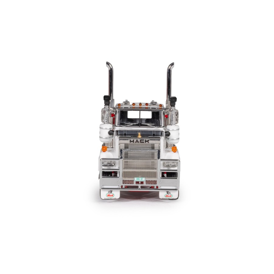Drake Collectibles Z01681 - Mack Superliner Day Cab 6x4 Prime Mover Series 1 White Red - Scale 1:50