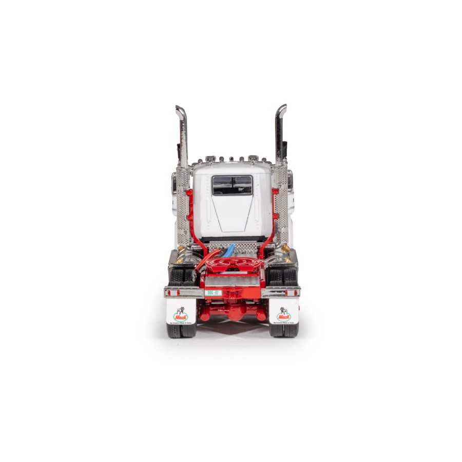 Drake Collectibles Z01681 - Mack Superliner Day Cab 6x4 Prime Mover Series 1 White Red - Scale 1:50