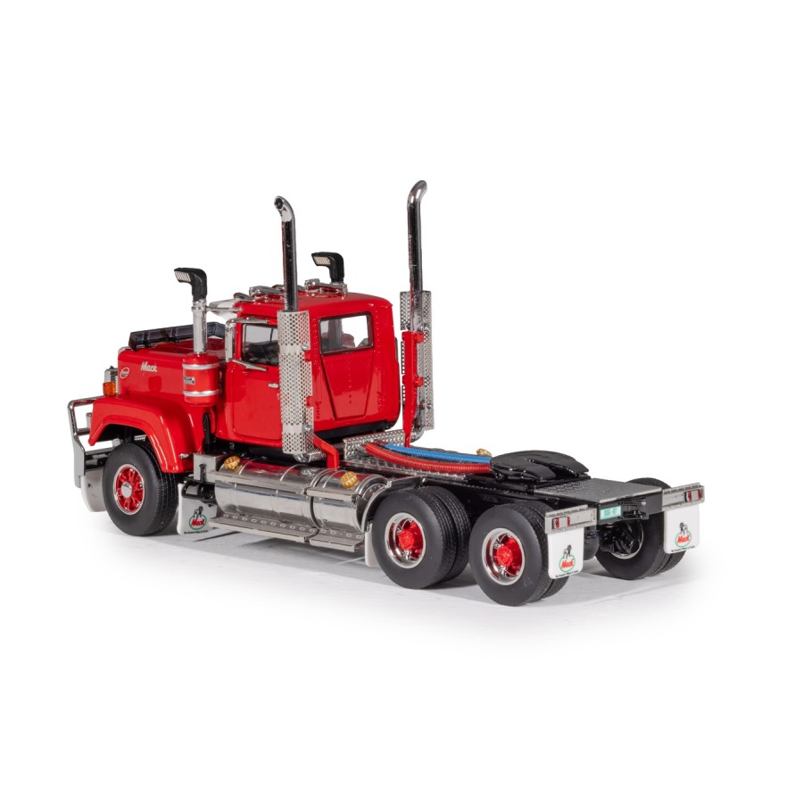 Drake Collectibles Z01682 - Mack Superliner Day Cab 6x4 Prime Mover Series 1 Red Black - Scale 1:50