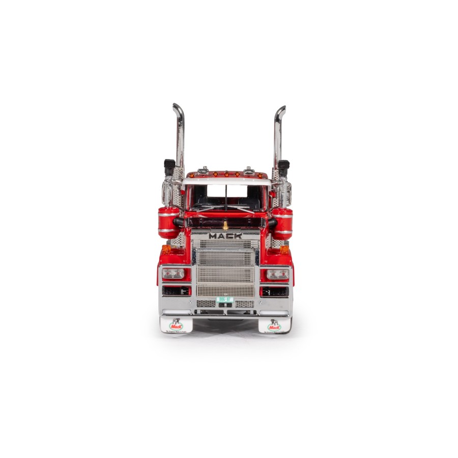Drake Collectibles Z01682 - Mack Superliner Day Cab 6x4 Prime Mover Series 1 Red Black - Scale 1:50