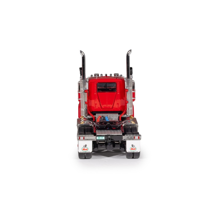 Drake Collectibles Z01682 - Mack Superliner Day Cab 6x4 Prime Mover Series 1 Red Black - Scale 1:50