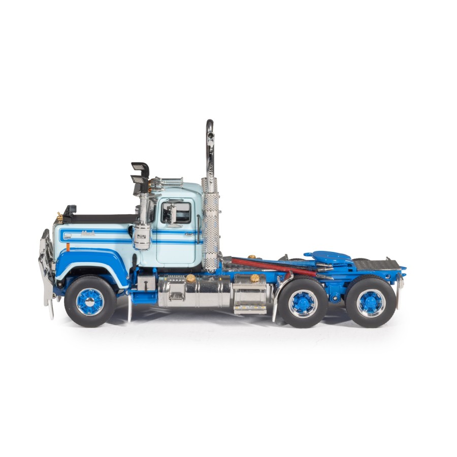 Drake Collectibles Z01713 - Mack Superliner Day Cab 6x4 Prime Mover Series 1 Light Blue McAleese Style - Scale 1:50