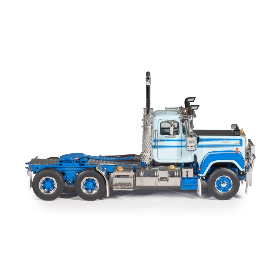 Drake Collectibles Z01713 - Mack Superliner Day Cab 6x4 Prime Mover Series 1 Light Blue McAleese Style - Scale 1:50