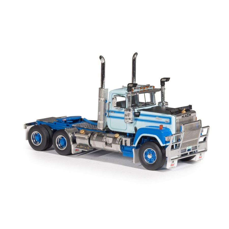 Drake Collectibles Z01713 - Mack Superliner Day Cab 6x4 Prime Mover Series 1 Light Blue McAleese Style - Scale 1:50