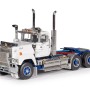 Drake Collectibles Z01715 - Mack Superliner Day Cab 6x4 Prime Mover Series 1 White Blue - Scale 1:50
